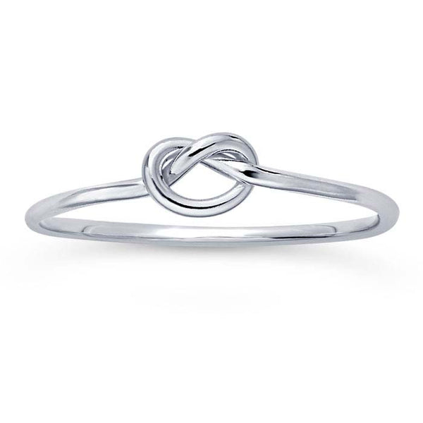 Silver Love-Knot Ring