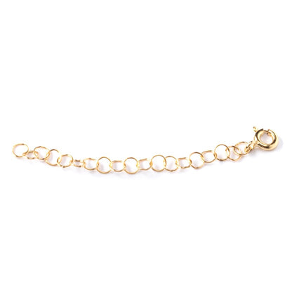 2" Gold Chain Extension (For Necklace, Bracelet, or Anklet)