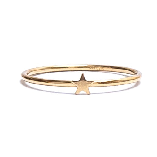 Mini Star Gold Ring