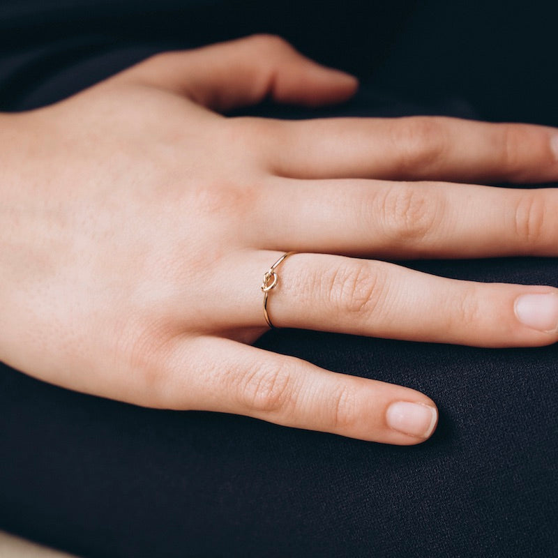 Love Knot Ring - Gold, Lee Renee