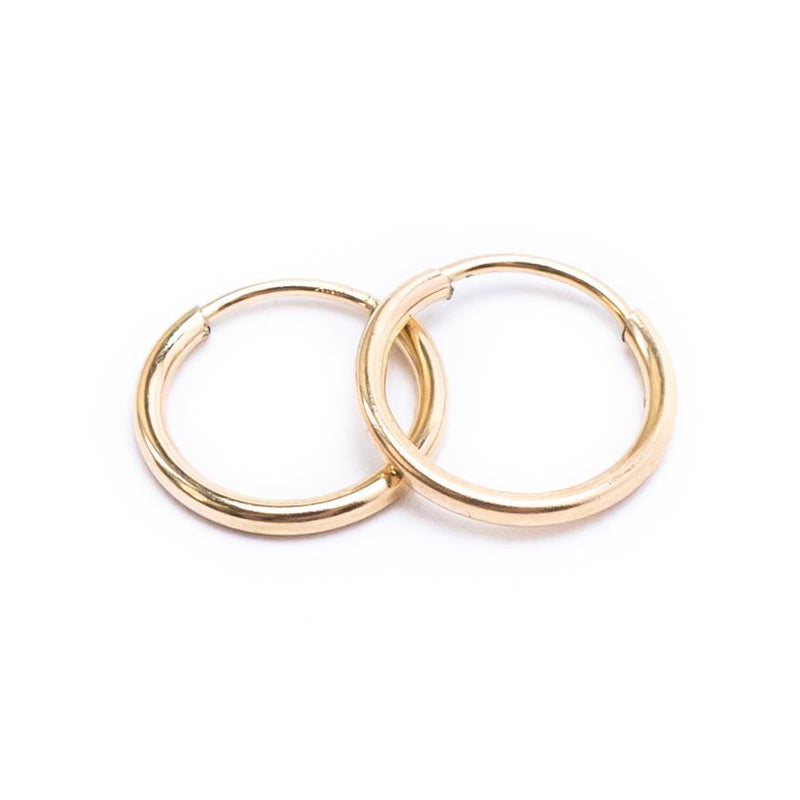 Go Rings Tiny Endless Hoops - Gold